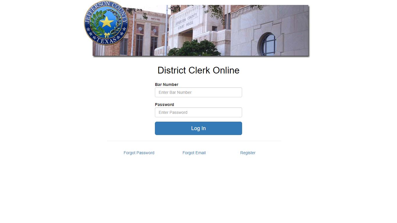 Jefferson County District Clerk Online